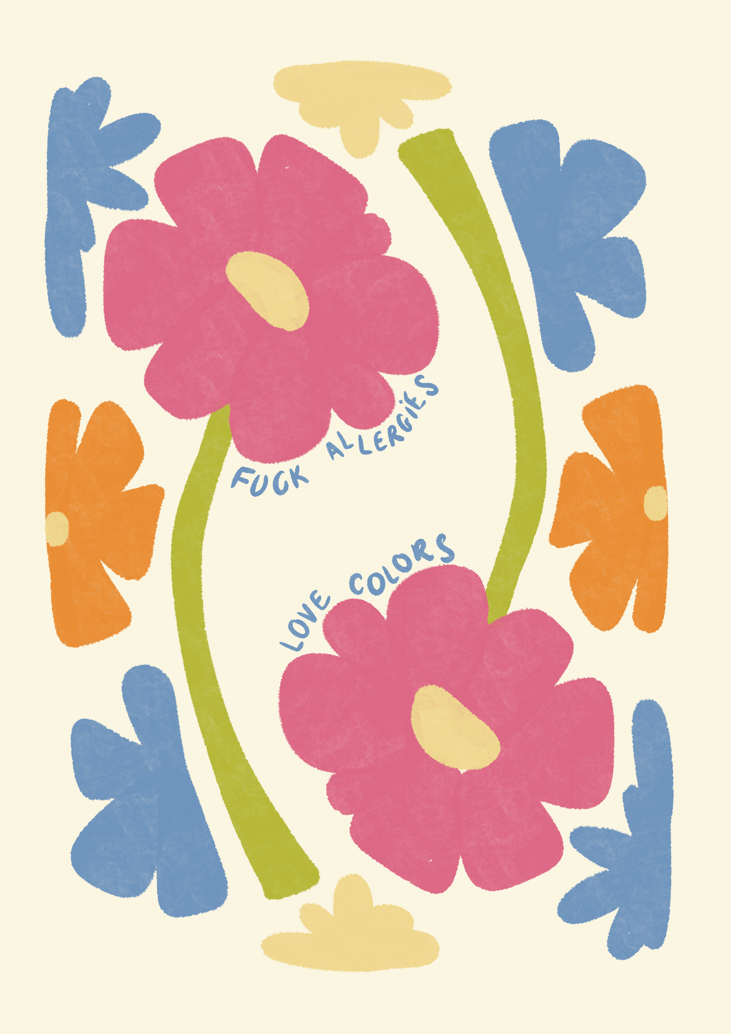 Print - Fuck allergies